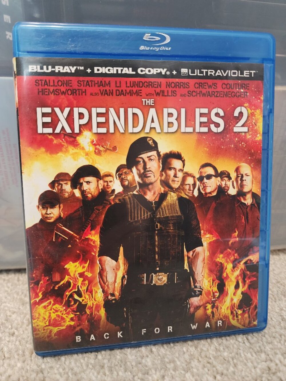 The Expendables 2 Blue-Ray + Digital Copy + Ultraviolet